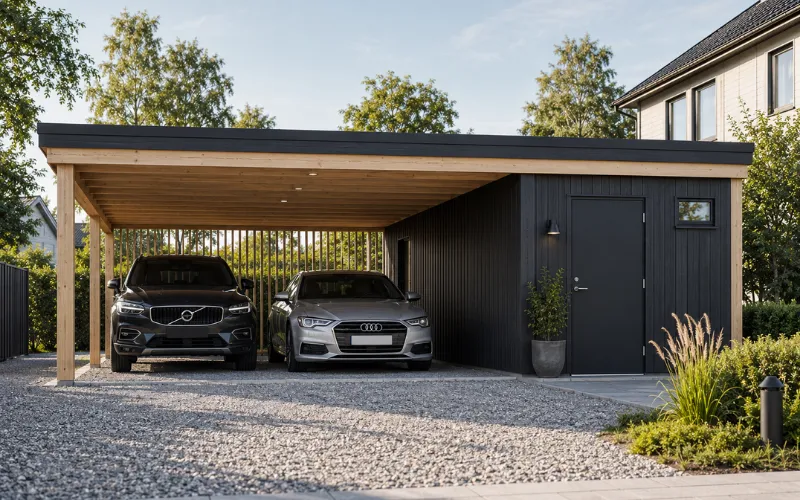 dubbel carport